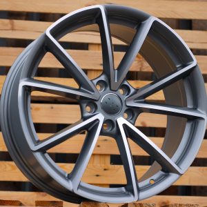 Jante Audi 17x7,5 ET42 5x112 - Grey Polished Half Matt