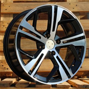 Jante Peugeot 16x7 ET25 4x108 - Black Polished