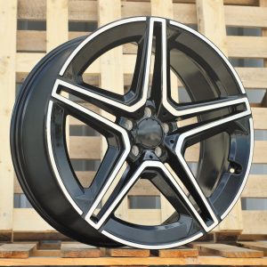 Jante Mercedes 17x7,5 ET36 5x112 - Black Polished
