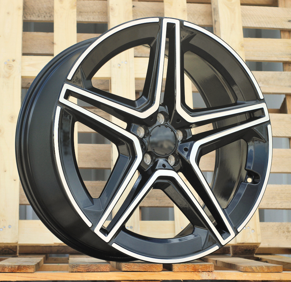 Jante Mercedes 17x7,5 ET36 5x112 - Black Polished