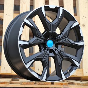 Jante BMW 21x9,5 ET43 5x112 - Black Polished Half Matt