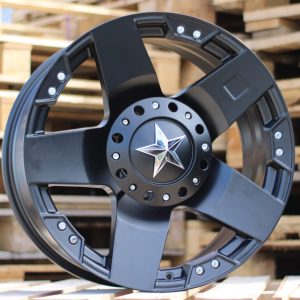 Jante 4X4 18x9 ET-12 6x132|6x139 - Black Matt