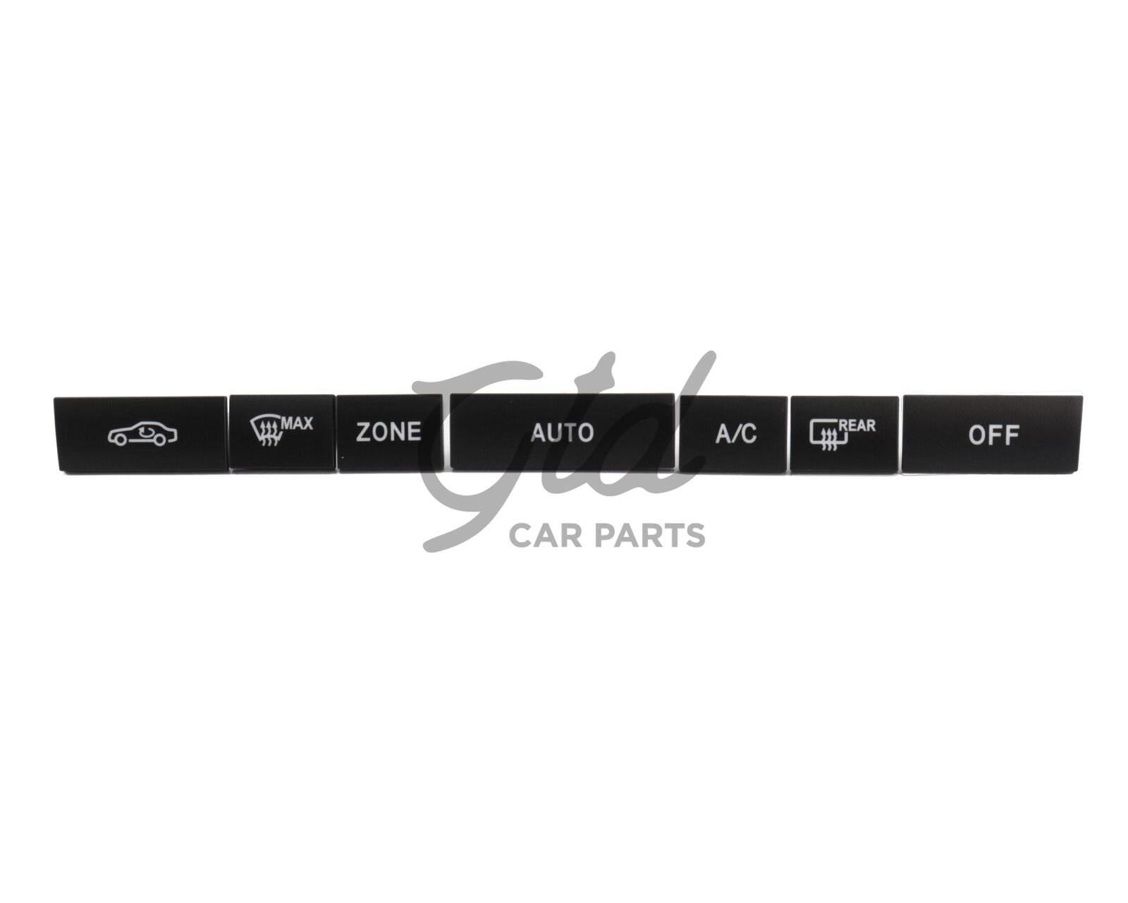 Conjunto de 7 Botões Módulo Ar Condicionado Mercedes-Benz Classe E W207 W212 2009-2016 - Image 2