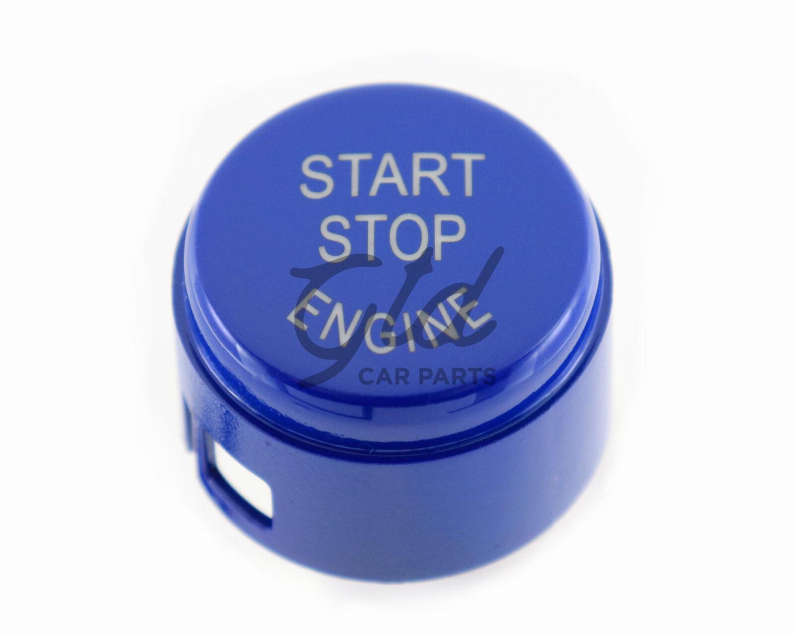 Botão Start Stop Azul Brilhante BMW Série 1 2 3 5 6 7 X1 X2 X3 X4 X5 X6 F21 F22 F10 F11 - Image 3