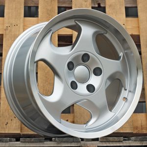 Jante BMW 17x9 ET17 5x120 - Silver+Polished Lip