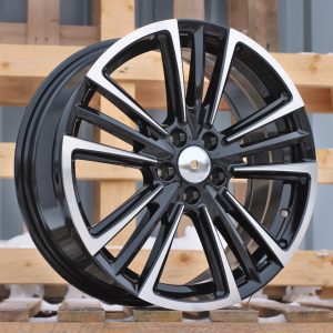 Jante Seat 17x7 ET47 5x100 - Black Polished