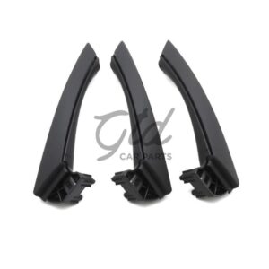Conjunto de 3 Puxadores Pretos BMW SÉRIE 3 E90 E91 2004-2012