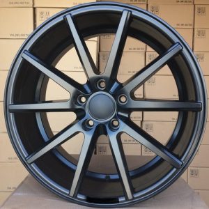 Jante HAXER 17x7,5 ET40 5x114,3 - Black Half Matt