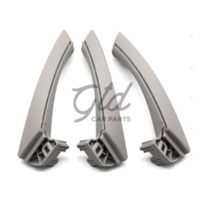 Conjunto de 3 Puxadores Interiores Cinza BMW SÉRIE 3 E90 E91 2005-2012
