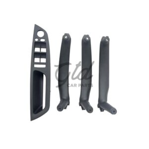 Conjunto de 4 Puxadores Pretos BMW X5 X6 E70 E71 E72 2007-2014