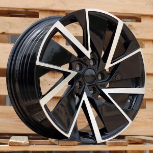 Jante Skoda 19x8 ET45 5x112 - Black Polished