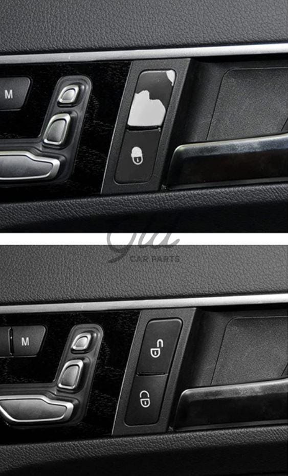 Botões Fecho de Portas Esquerdo Mercedes-Benz Classe A B C E GL CLA W204/212/166 2007-2019 - Image 2
