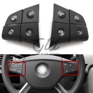 Alternative view of Botões Volante Pretos Mercedes-Benz Classe ML GL W164 X164 2006-2009