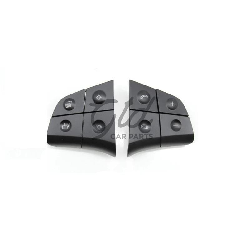 Botões Volante Pretos Mercedes-Benz Classe ML GL W164 X164 2006-2009 - Image 3