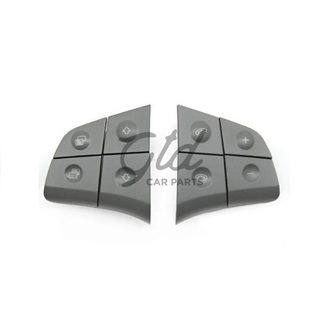 Botões Volante Cinza Mercedes-Benz Classe ML GL W164 X164 2006-2009