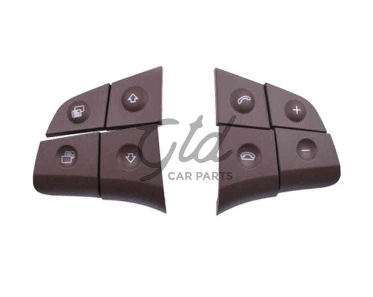 Botões Volante Castanho Mercedes-Benz Classe ML GL W164 X164 2006-2009 - Image 2