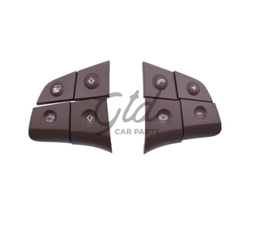 Botões Volante Castanho Mercedes-Benz Classe ML GL W164 X164 2006-2009