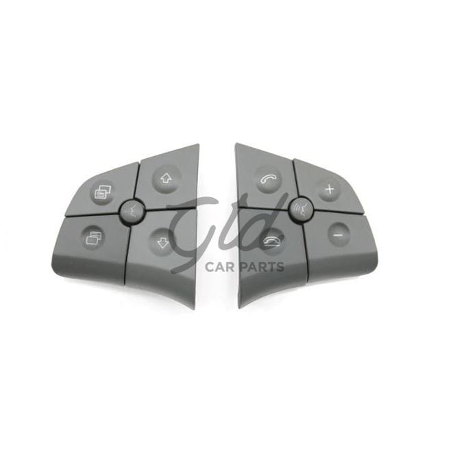 Botões Volante Cinza Mercedes-Benz Classe B R ML W164 W245 W251 2006-2010