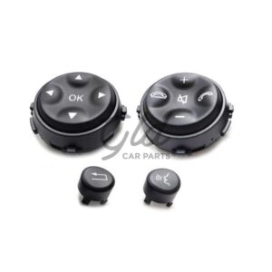 Botões Volante Preto Mercedes-Benz Classe S W221 2006-2009