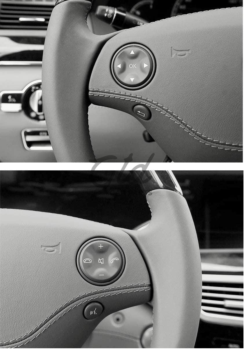Botões Volante Cinza Mercedes-Benz Classe S W221 2006-2009 - Image 3