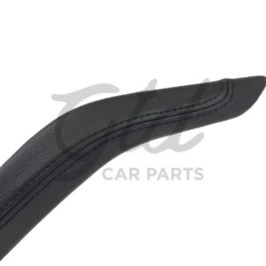 Alternative view of Capa Puxador Traseiro Esquerdo Pele Preto BMW X5 X6 F15 F16 2014-2018