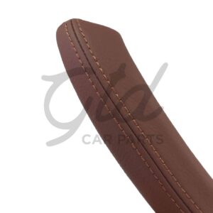 Alternative view of Capa Puxador Direito Pele Vermelho Acastanhado BMW X5 X6 F15 F16 2014-2018
