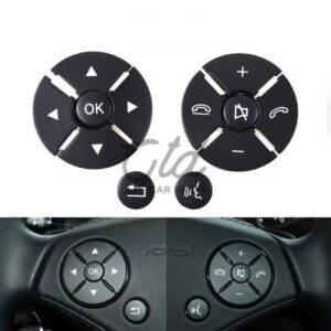 Alternative view of Botões Volante Preto Mercedes-Benz Classe S CL W221 W216 2010-2021