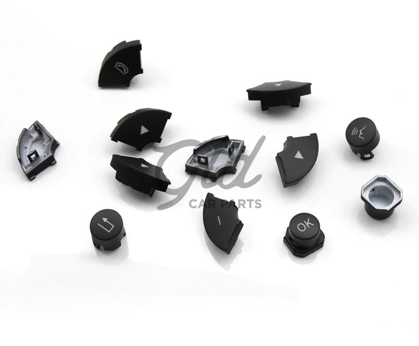 Botões Volante Preto Mercedes-Benz Classe S CL W221 W216 2010-2021 - Image 3