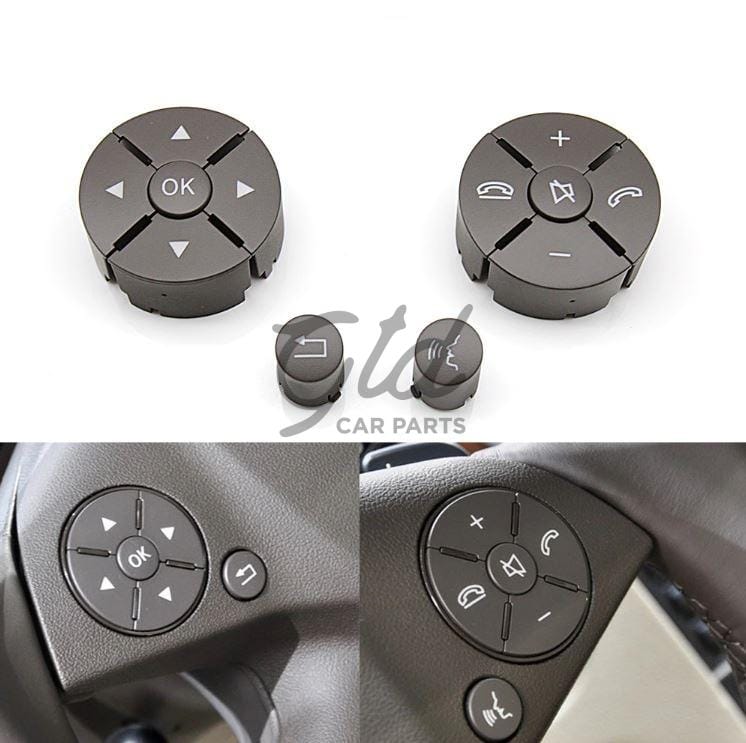Botões Volante Moka Mercedes-Benz Classe C E GLK W204 W212 W207 X204 2007-2013 - Image 3