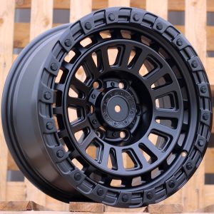 Jante 4X4 17x8 ET 6x139,7 - Black Half Matt