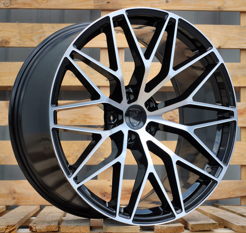 Jante Porsche 21x10 ET19 5x112 - Black Polished