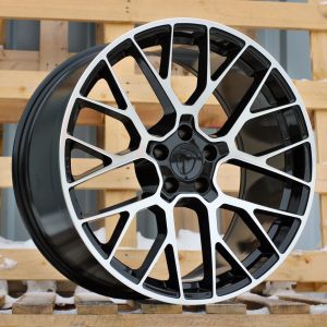 Jante Porsche 20x9 ET26 5x112 - Black Polished