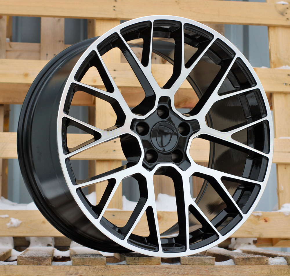 Jante Porsche 20x10 ET19 5x112 - Black Polished