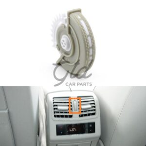 Regulador do Ar Ventilação Central Traseira Cinza Claro Mercedes-Benz C E GLK W204 W212 W207 2007-2016