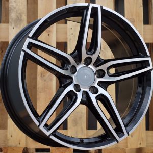 Jante Mercedes 18x8 ET43 5x112 - Black Polished