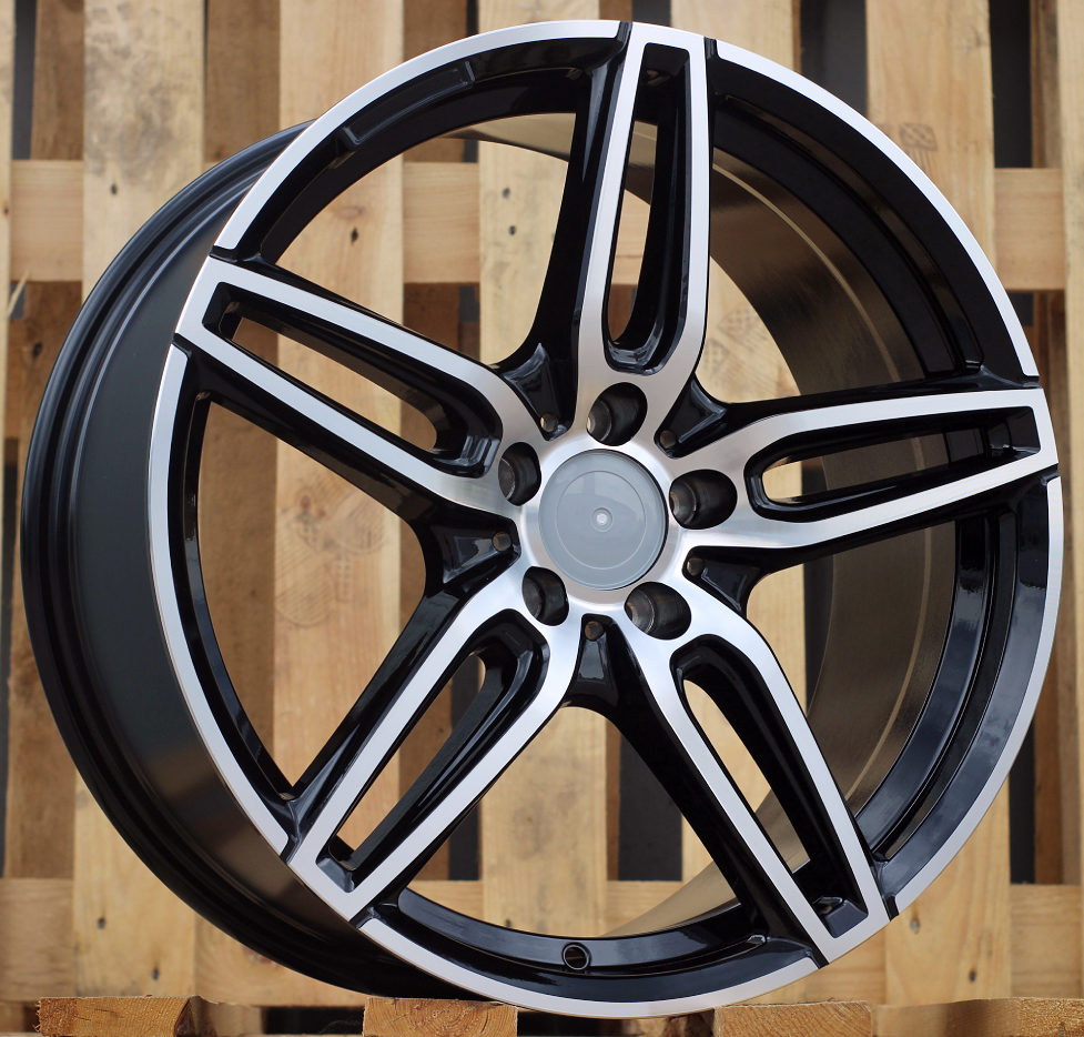 Jante Mercedes 18x8 ET43 5x112 - Black Polished
