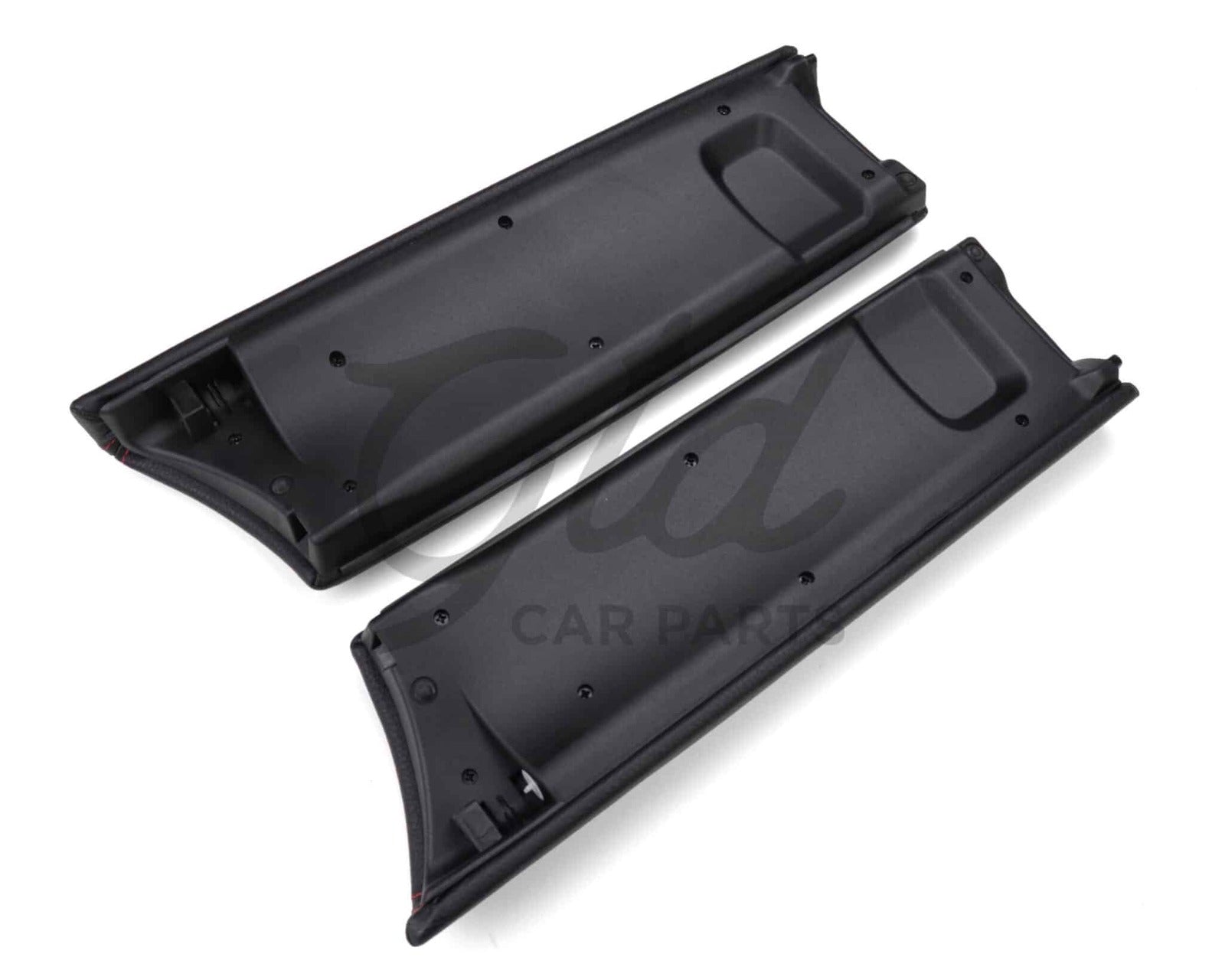 Apoio de Braço Preto / Costura Vermelha Consola Central Mercedes-Benz Classe C GLC W205 W253 2014-2022 - Image 6