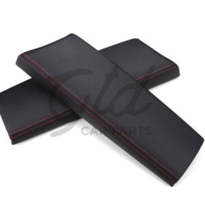 Alternative view of Apoio de Braço Preto / Costura Vermelha Consola Central Mercedes-Benz Classe C GLC W205 W253 2014-2022