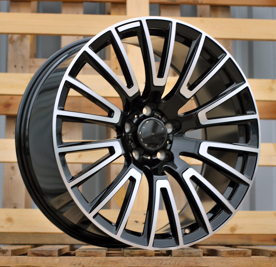 Jante Mercedes 22x10 ET36 5x130 - Black Polished