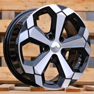 Jante Dacia 16x6,5 ET33 5x114,3 - Black Polished
