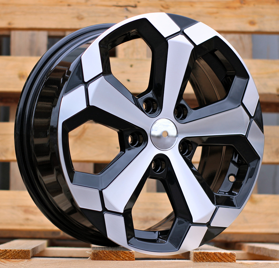 Jante Dacia 16x6,5 ET33 5x114,3 - Black Polished