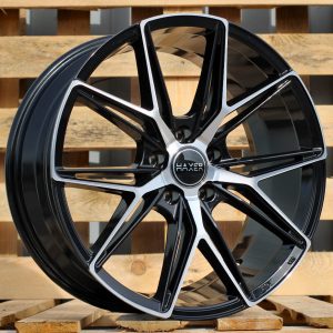 Jante HAXER 18x8 ET28 5x110 - Black Polished