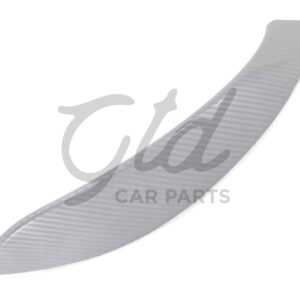 Capa Puxador Esquerdo Frontal / Traseira Cinza Efeito Carbono BMW Série 3/4 F30 F31 F32 F36 2012-2017