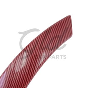 Alternative view of Capa Puxador Direito Frontal / Traseira Vermelho Efeito Carbono BMW Série 3/4 F30 F31 F32 F36 2012-2017