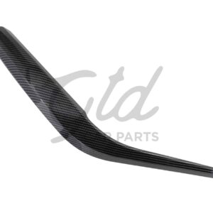 Capa Puxador Direito Frontal / Traseiro Preto Efeito Carbono BMW X1 E84 2010 - 2016