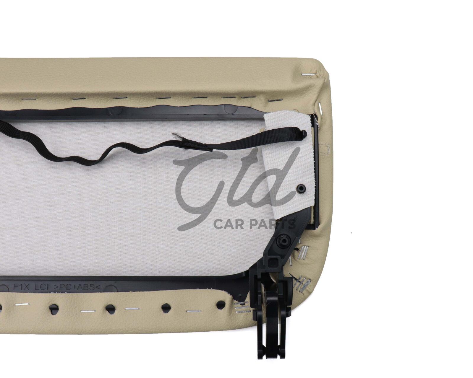 Bolso Traseiro Banco Bege Claro BMW Série 5 5GT 7 X5 X6 F10 F01 F02 F15 F16 Versão C - Image 4