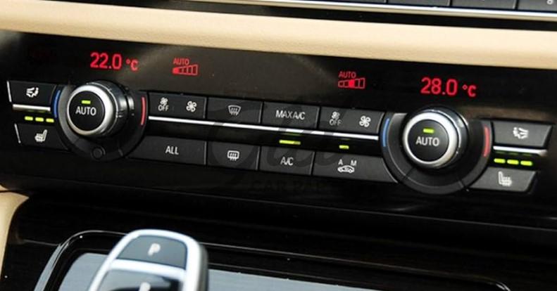 Botões Módulo AC BMW Série 5/6/7 F10 F11 F18 F01 F02 F06 2010-2017 Versão 2 - Image 2