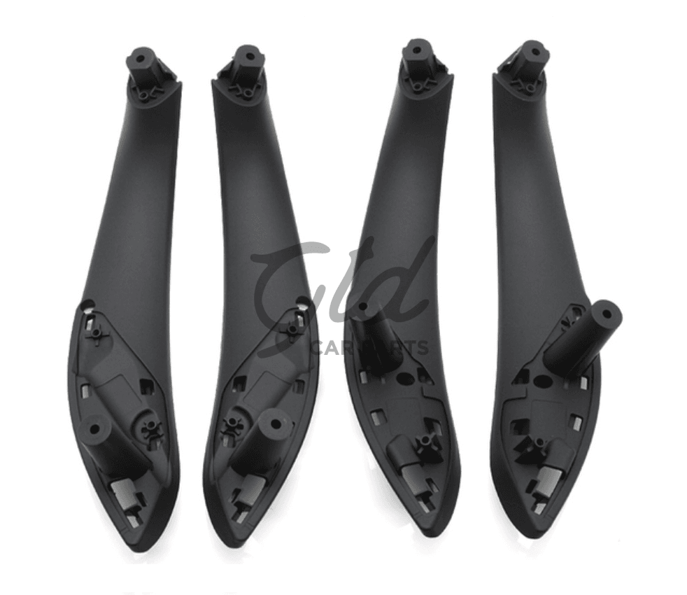 Conjunto de 4 Puxadores Pretos BMW Série 3 F30 F31 2012-2017