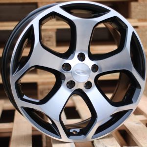 Jante Ford 16x6,5 ET50 5x108 - Black Polished