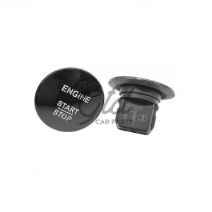 Botão START STOP Preto Mercedes-Benz W204 W205 W212 W164 W166 W221